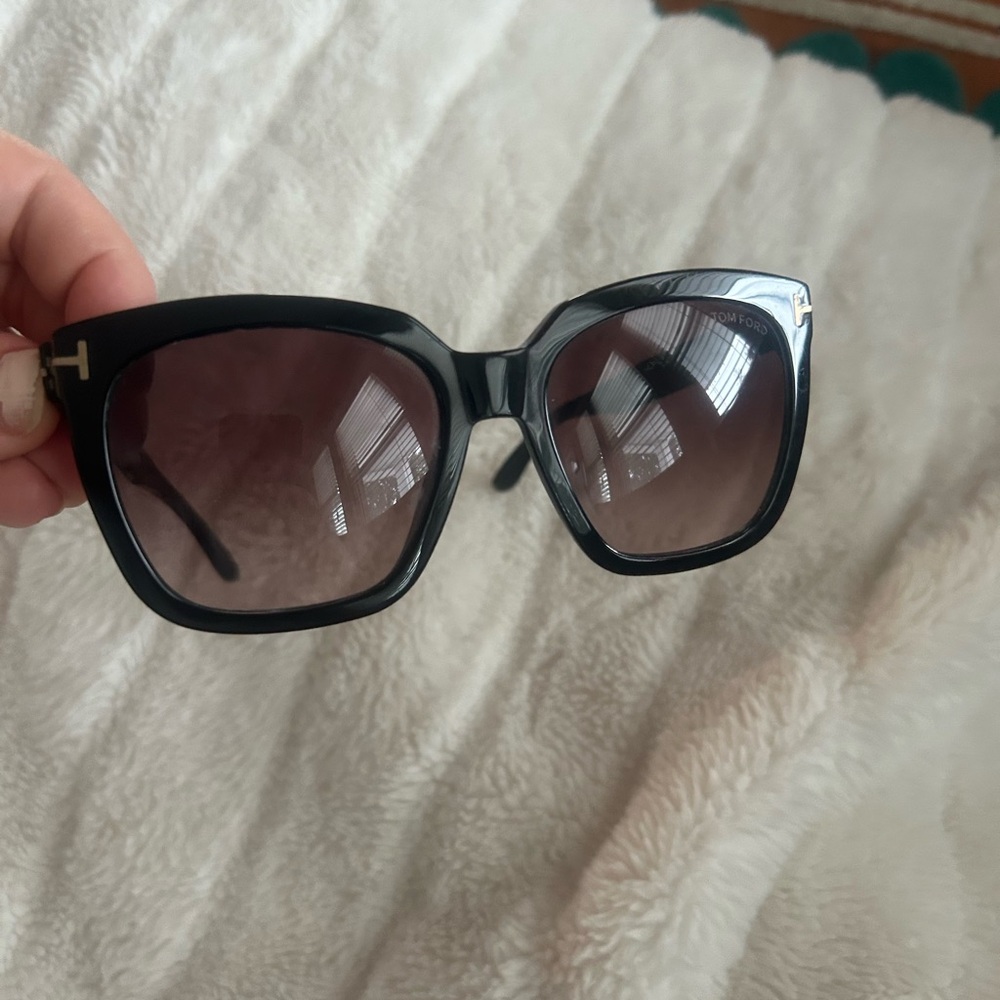 Tom Ford Black and Gray Sunglasses